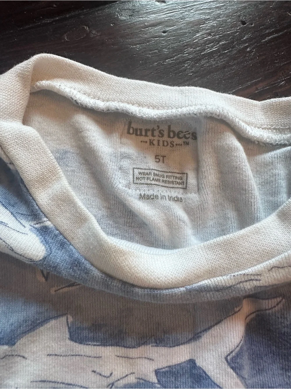 Kids Lot of 3 Soft Cotton Sleep Pajamas — Blue, Green, Gray